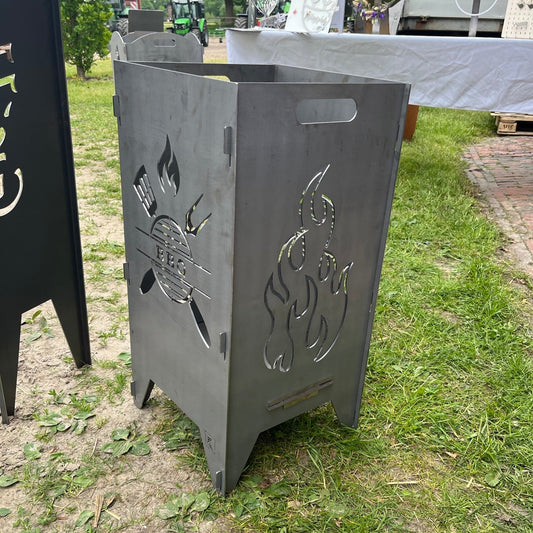 Feuertonne 75 cm "BBQ"