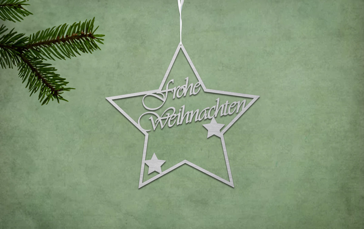 Weihnachtlicher Dekostern – Nordsmiede