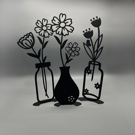 Aufsteller Blumenvase