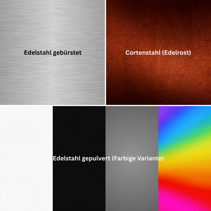 Collage mit Farbvarianten 